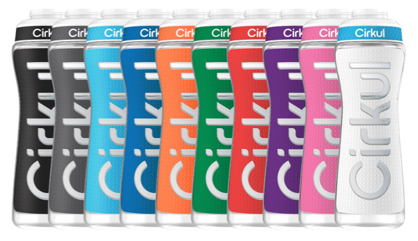 22oz. Grip Squeeze Plastic Bottle & Sport Lid PZOO
