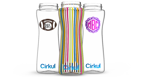 Custom 22oz. Plastic Bottle & Comfort Grip Lid 05CC