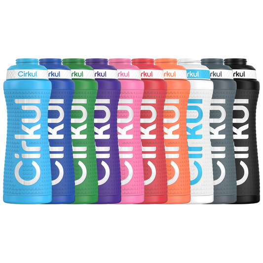 22oz. Grip Stainless Steel Bottle & Sport Lid QJKF
