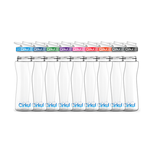 22oz. Plastic Bottle & Comfort Grip Lid AODC