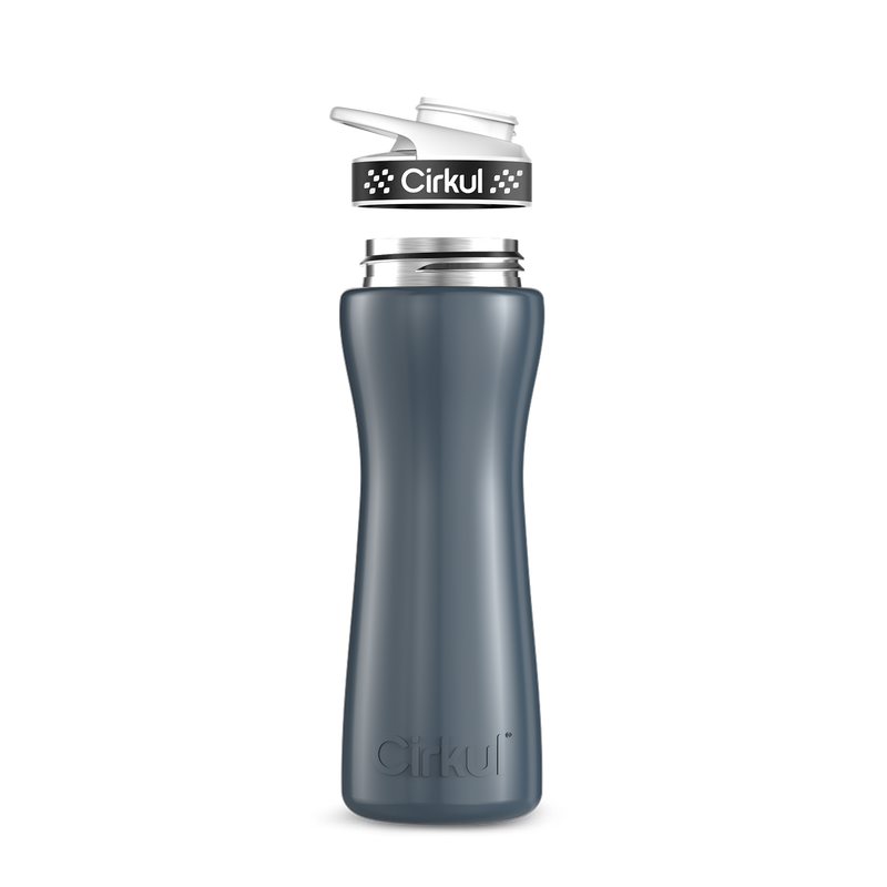22oz. Stainless Steel Bottle & Comfort Grip Lid WQ42