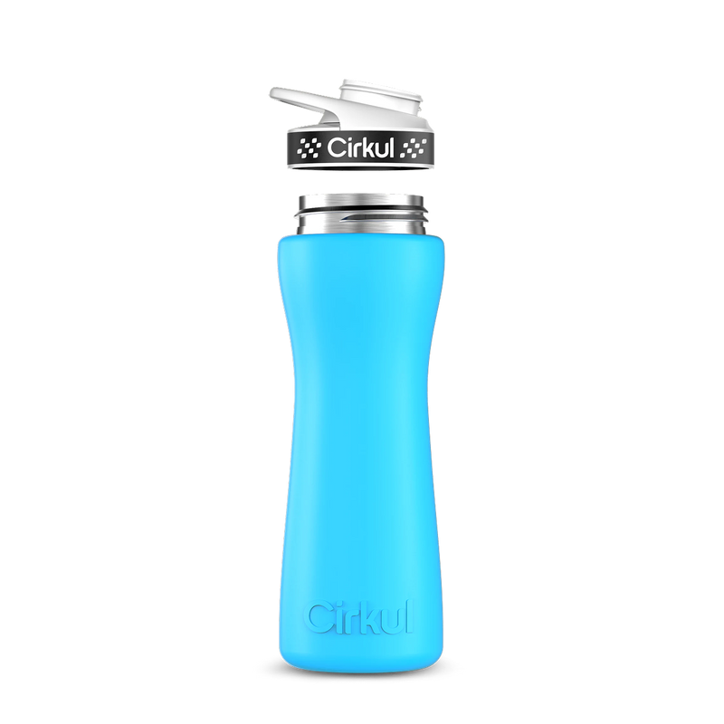22oz. Stainless Steel Bottle & Comfort Grip Lid WQ42