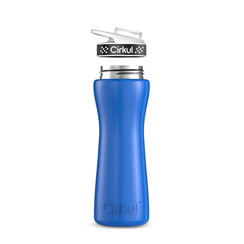 22oz. Stainless Steel Bottle & Comfort Grip Lid WQ42
