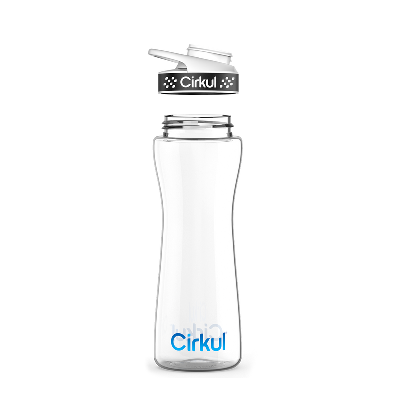 22oz. Plastic Bottle & Comfort Grip Lid AODC