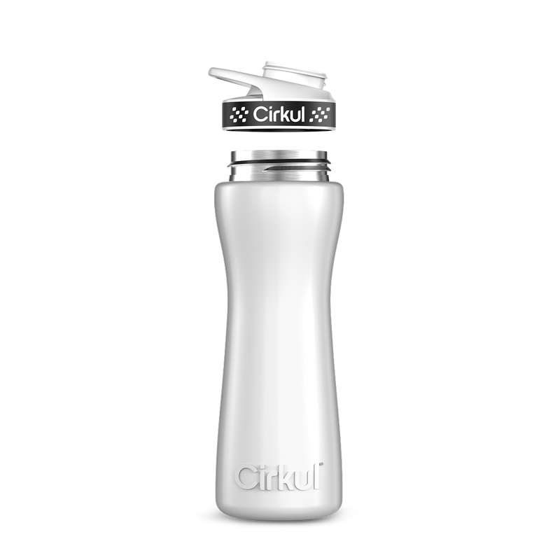 22oz. Stainless Steel Bottle & Comfort Grip Lid WQ42