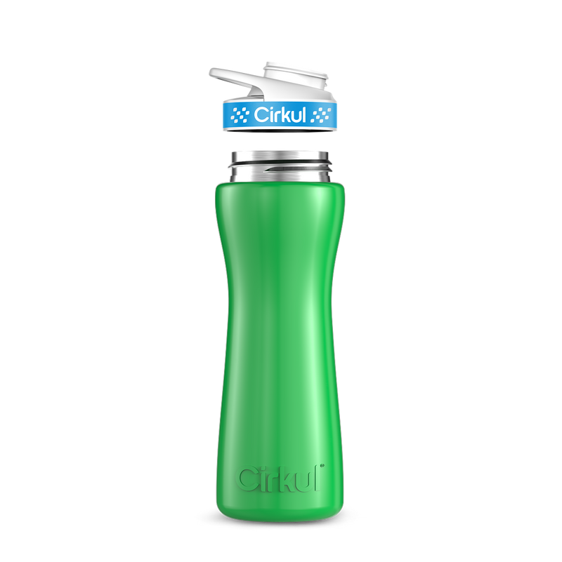 22oz. Stainless Steel Bottle & Comfort Grip Lid WQ42