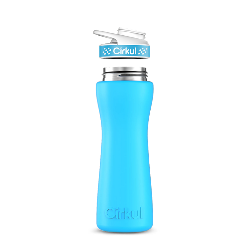 22oz. Stainless Steel Bottle & Comfort Grip Lid WQ42