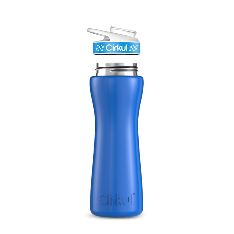 22oz. Stainless Steel Bottle & Comfort Grip Lid WQ42