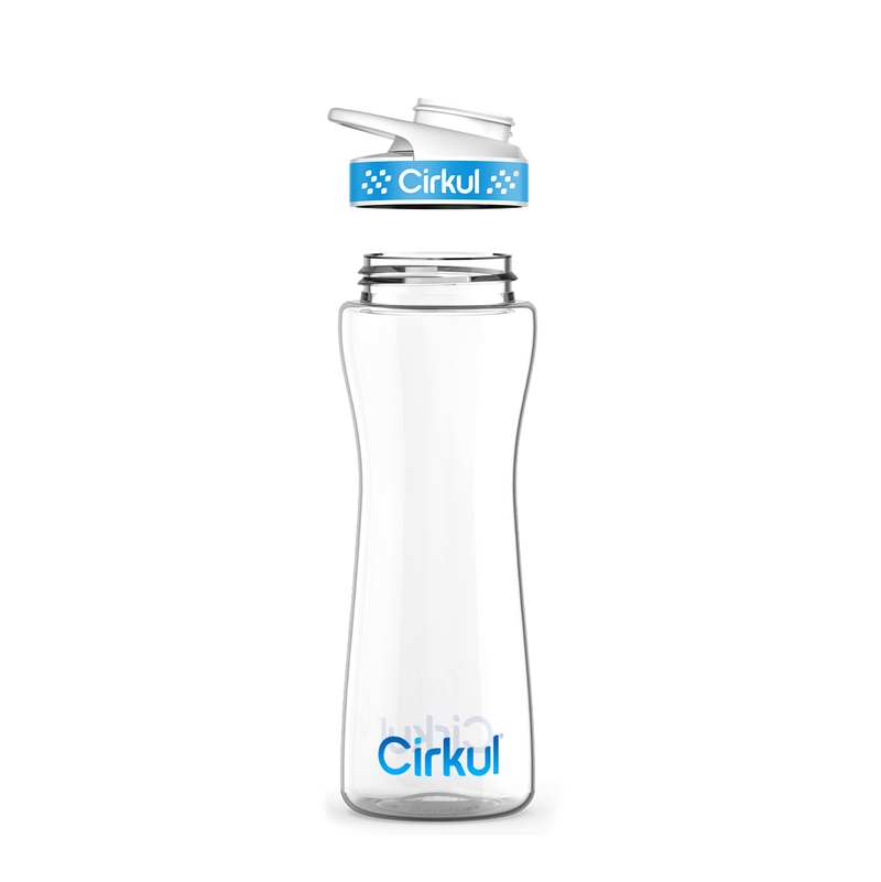 22oz. Plastic Bottle & Comfort Grip Lid AODC