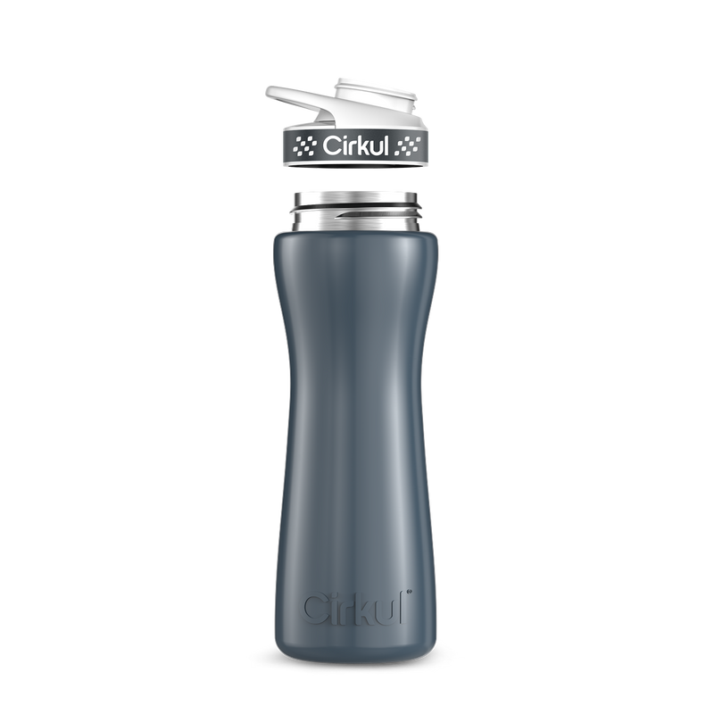 22oz. Stainless Steel Bottle & Comfort Grip Lid WQ42