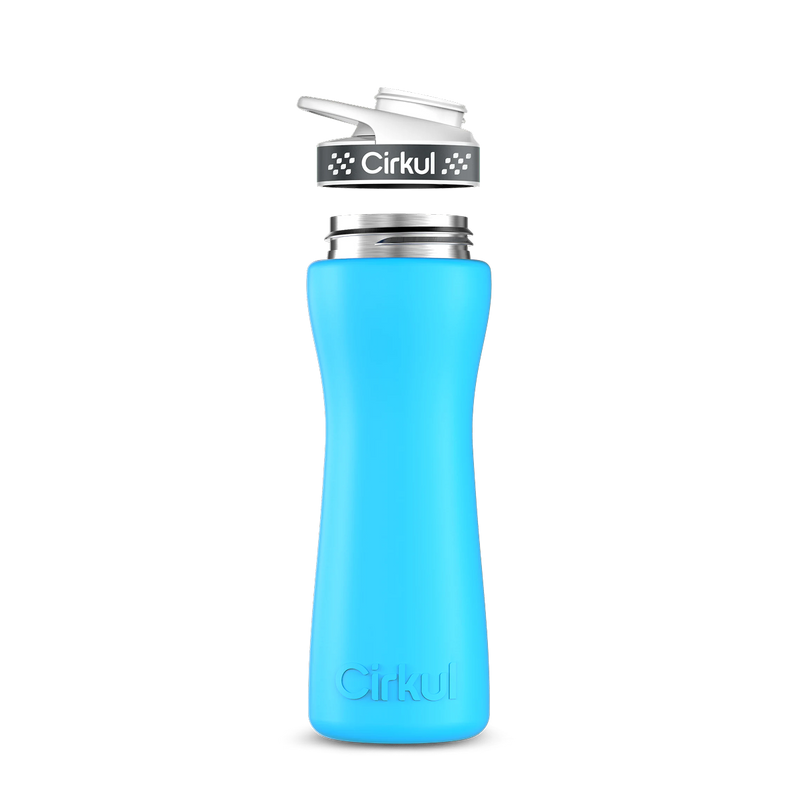 22oz. Stainless Steel Bottle & Comfort Grip Lid WQ42