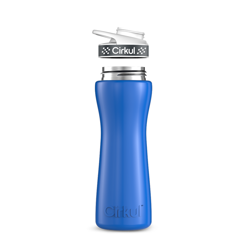 22oz. Stainless Steel Bottle & Comfort Grip Lid WQ42