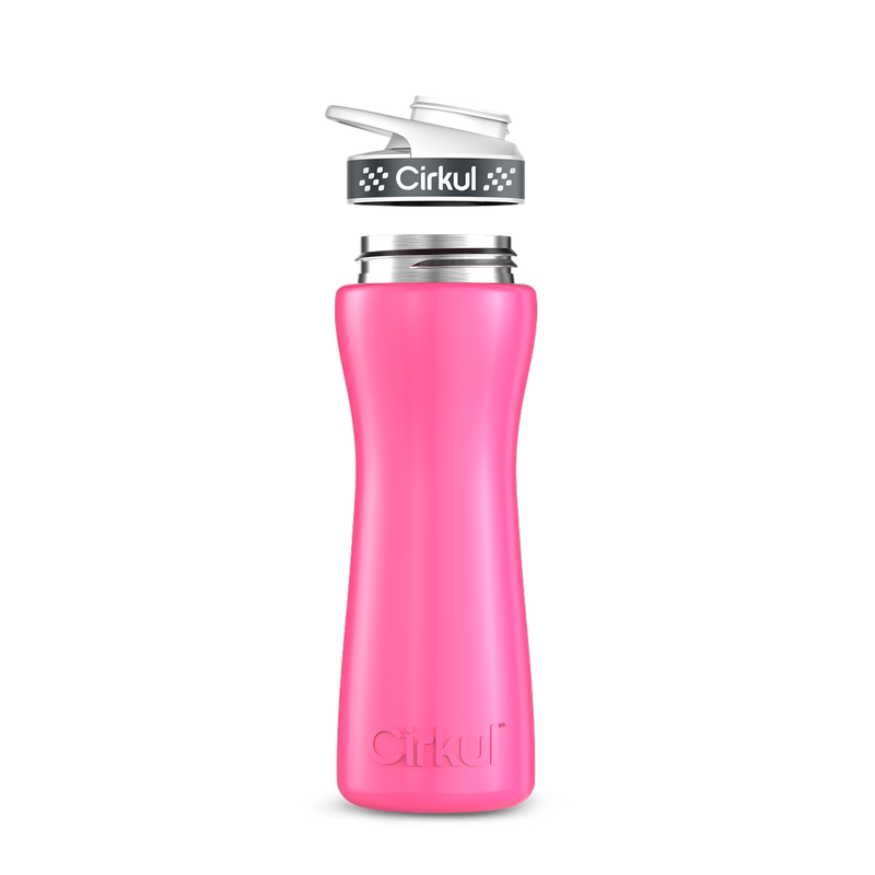 22oz. Stainless Steel Bottle & Comfort Grip Lid WQ42