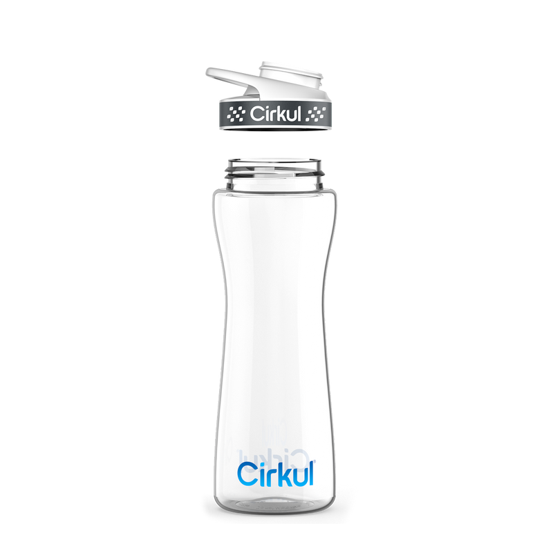 22oz. Plastic Bottle & Comfort Grip Lid AODC