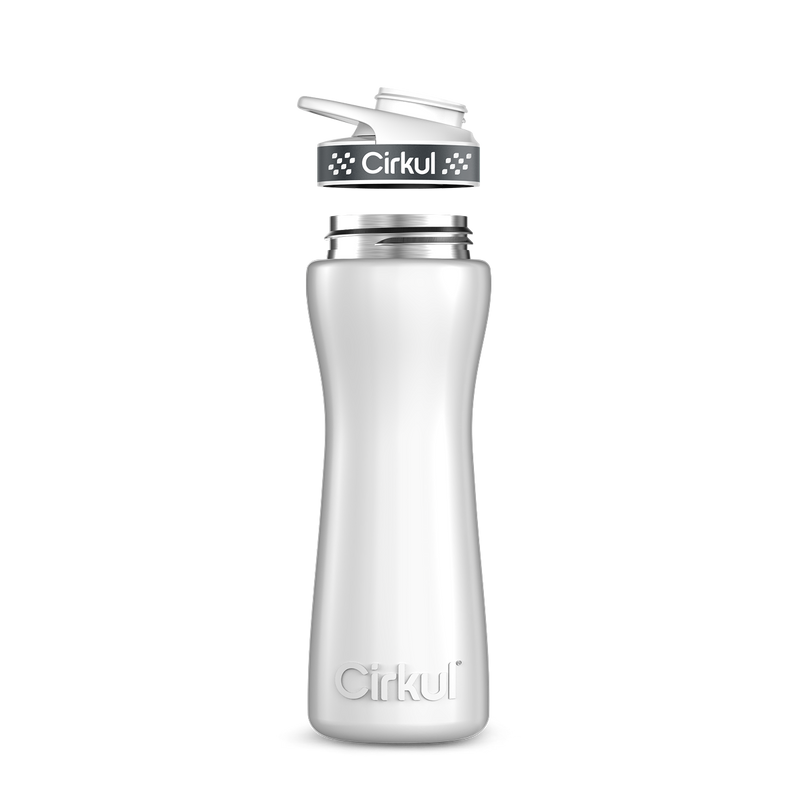 22oz. Stainless Steel Bottle & Comfort Grip Lid WQ42