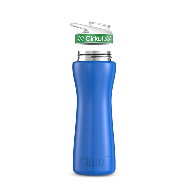 22oz. Stainless Steel Bottle & Comfort Grip Lid WQ42
