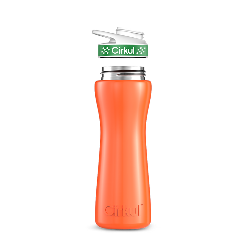 22oz. Stainless Steel Bottle & Comfort Grip Lid WQ42