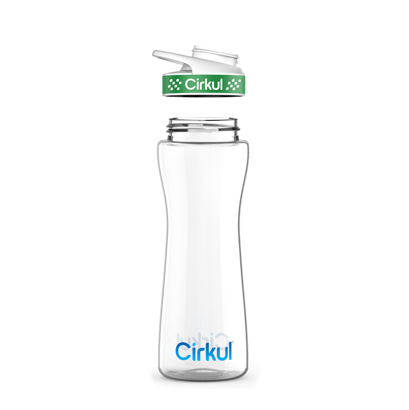 22oz. Plastic Bottle & Comfort Grip Lid AODC