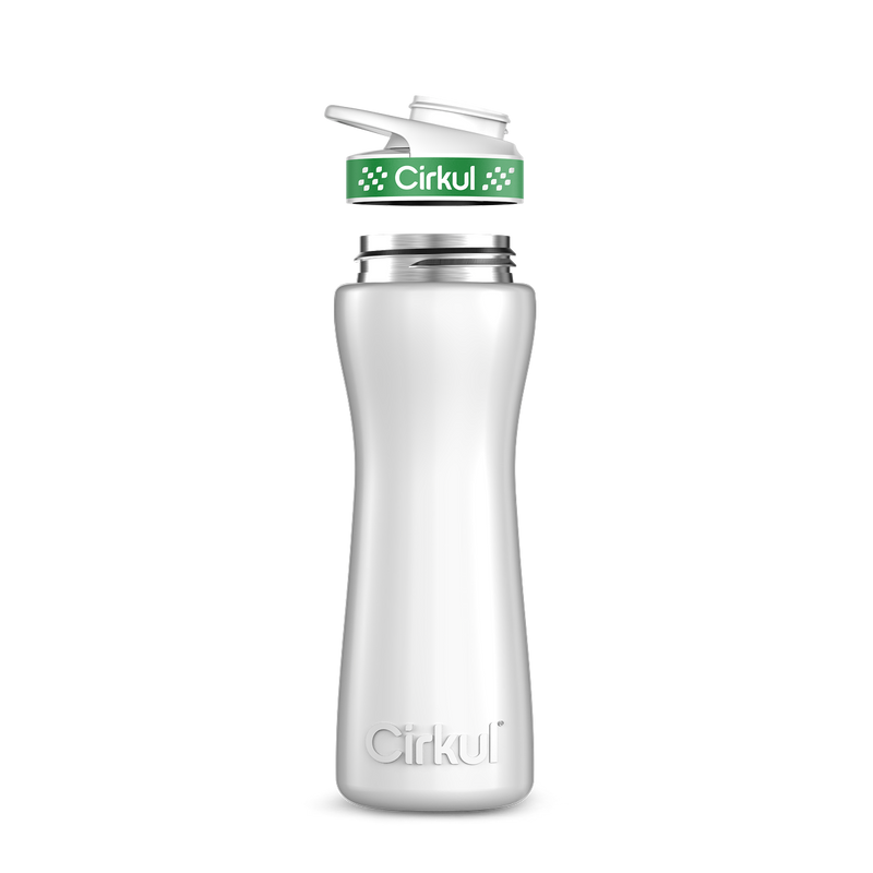 22oz. Stainless Steel Bottle & Comfort Grip Lid WQ42