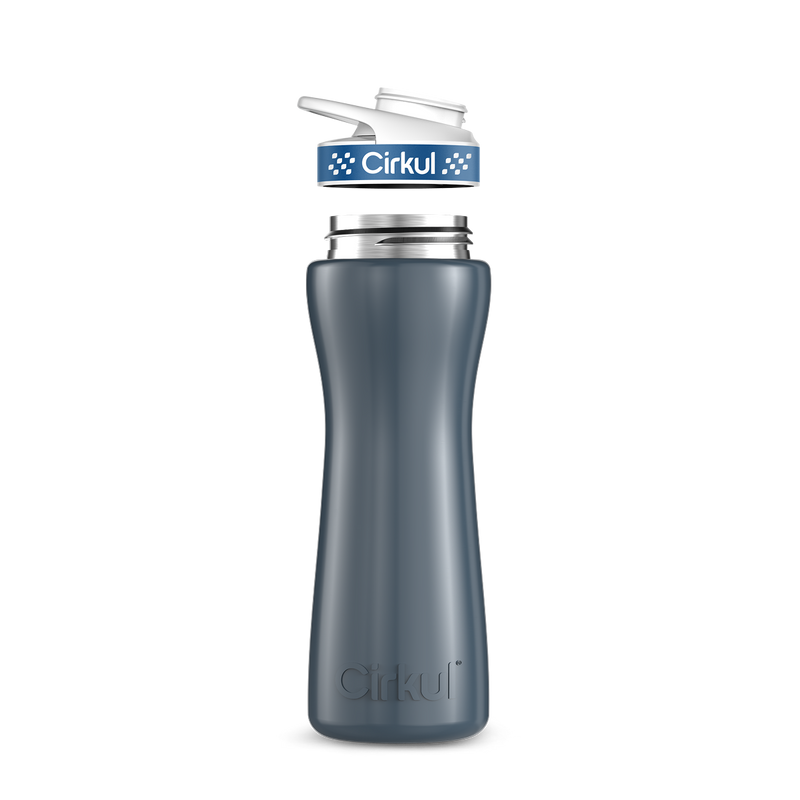 22oz. Stainless Steel Bottle & Comfort Grip Lid WQ42