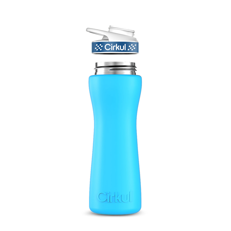 22oz. Stainless Steel Bottle & Comfort Grip Lid WQ42