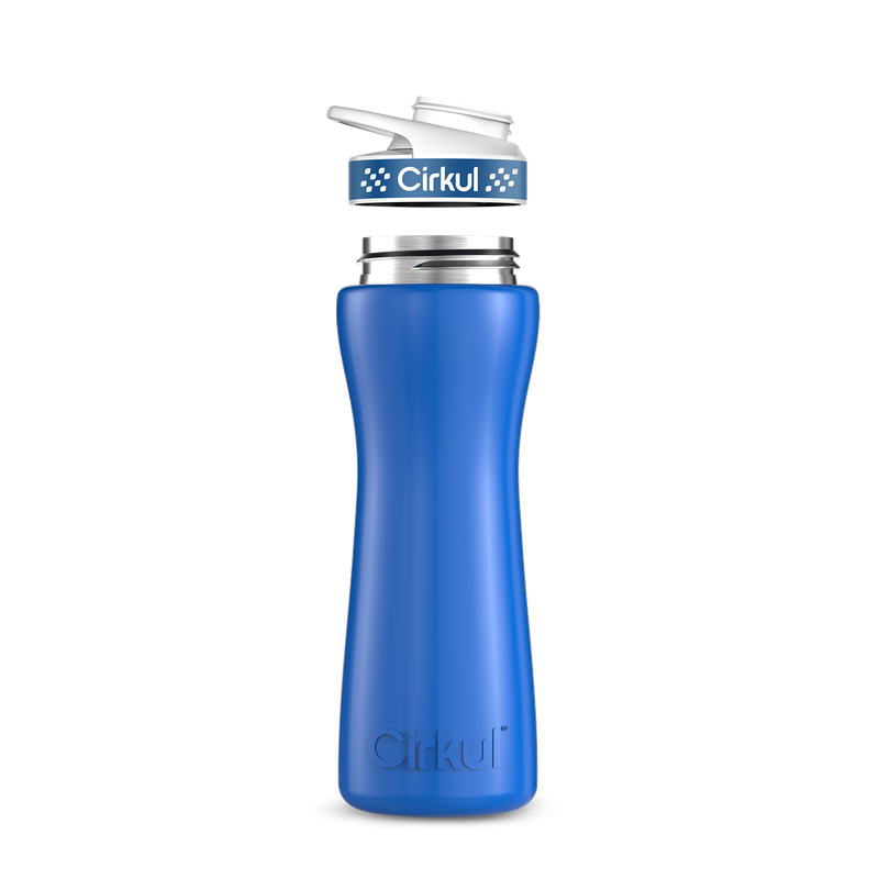 22oz. Stainless Steel Bottle & Comfort Grip Lid WQ42
