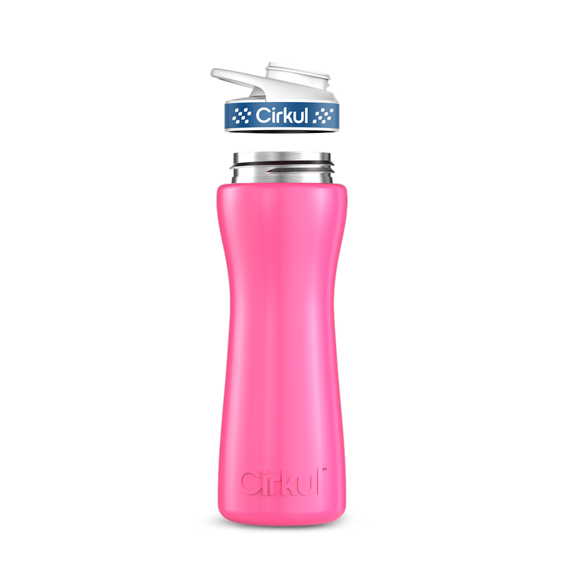 22oz. Stainless Steel Bottle & Comfort Grip Lid WQ42
