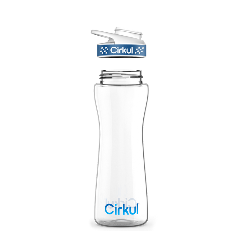 22oz. Plastic Bottle & Comfort Grip Lid AODC