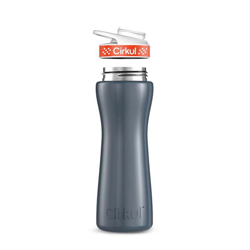 22oz. Stainless Steel Bottle & Comfort Grip Lid WQ42