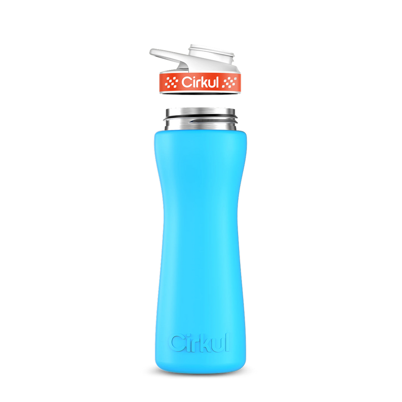 22oz. Stainless Steel Bottle & Comfort Grip Lid WQ42