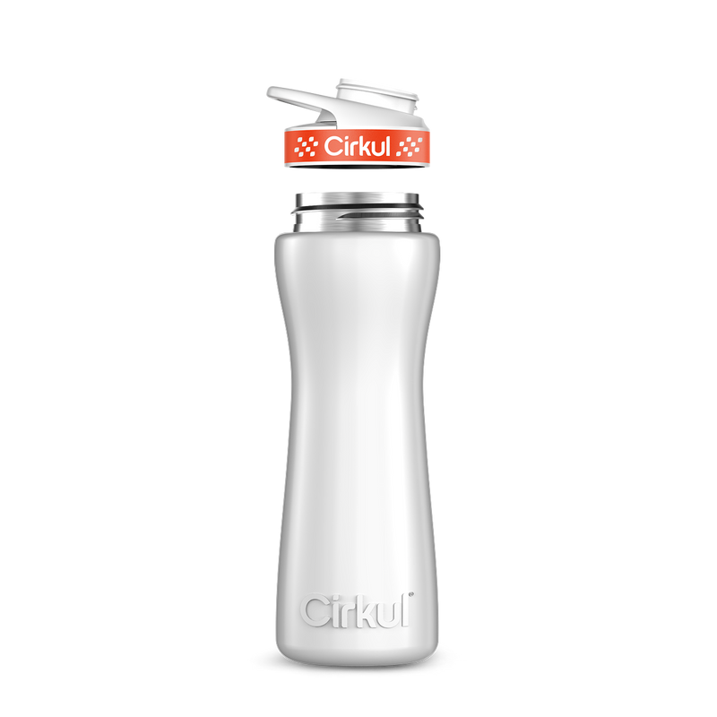 22oz. Stainless Steel Bottle & Comfort Grip Lid WQ42