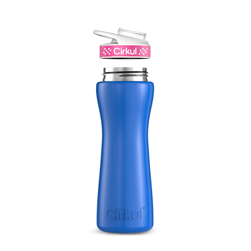 22oz. Stainless Steel Bottle & Comfort Grip Lid WQ42