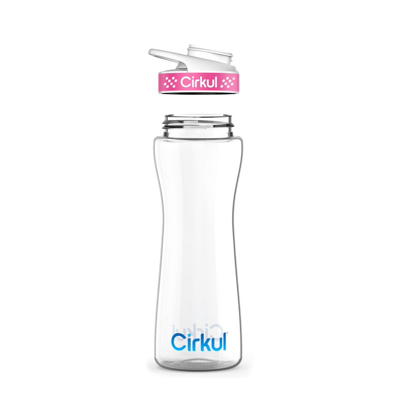 22oz. Plastic Bottle & Comfort Grip Lid AODC