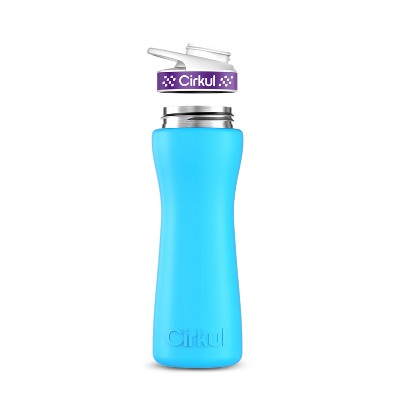 22oz. Stainless Steel Bottle & Comfort Grip Lid WQ42