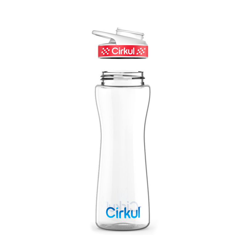 22oz. Plastic Bottle & Comfort Grip Lid AODC