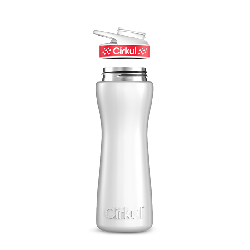 22oz. Stainless Steel Bottle & Comfort Grip Lid WQ42