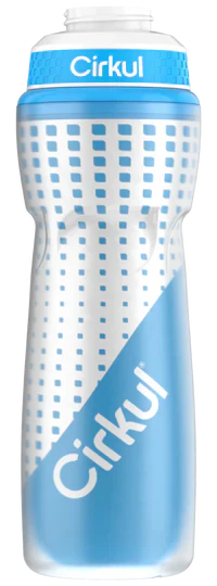 22oz. Insulated Squeeze Plastic Bottle & Sport Lid UV6S