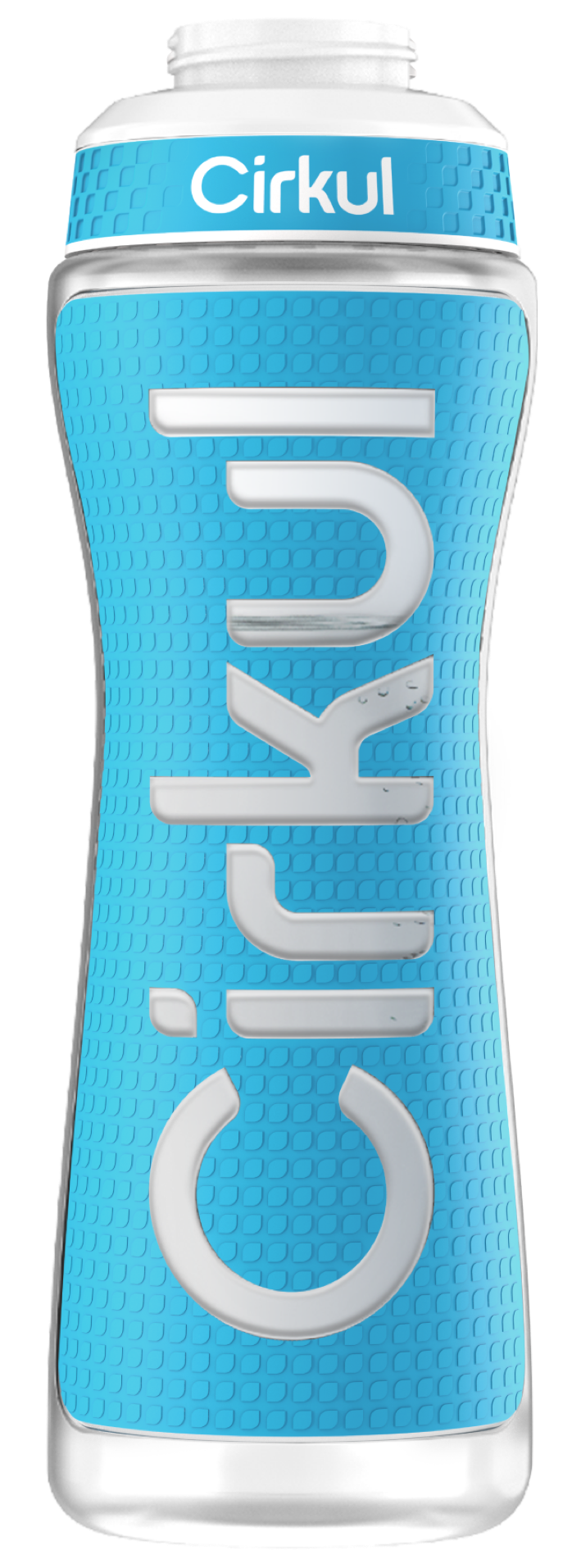 22oz. Grip Squeeze Plastic Bottle & Sport Lid PZOO