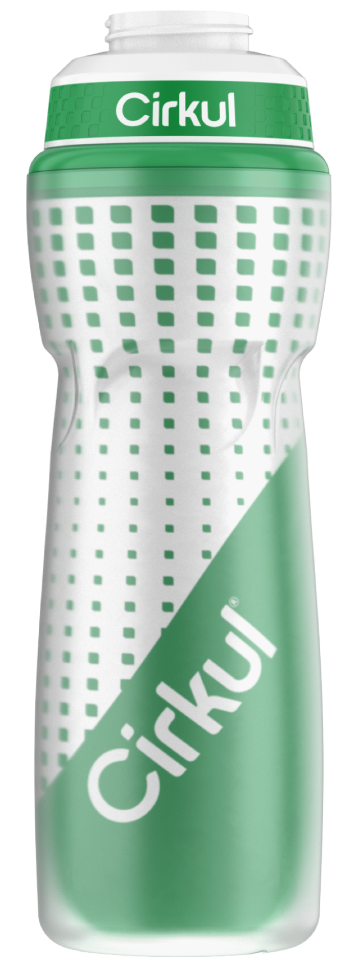 22oz. Insulated Squeeze Plastic Bottle & Sport Lid UV6S