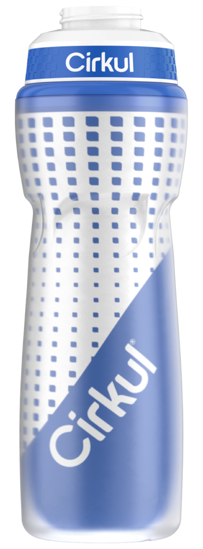 22oz. Insulated Squeeze Plastic Bottle & Sport Lid UV6S