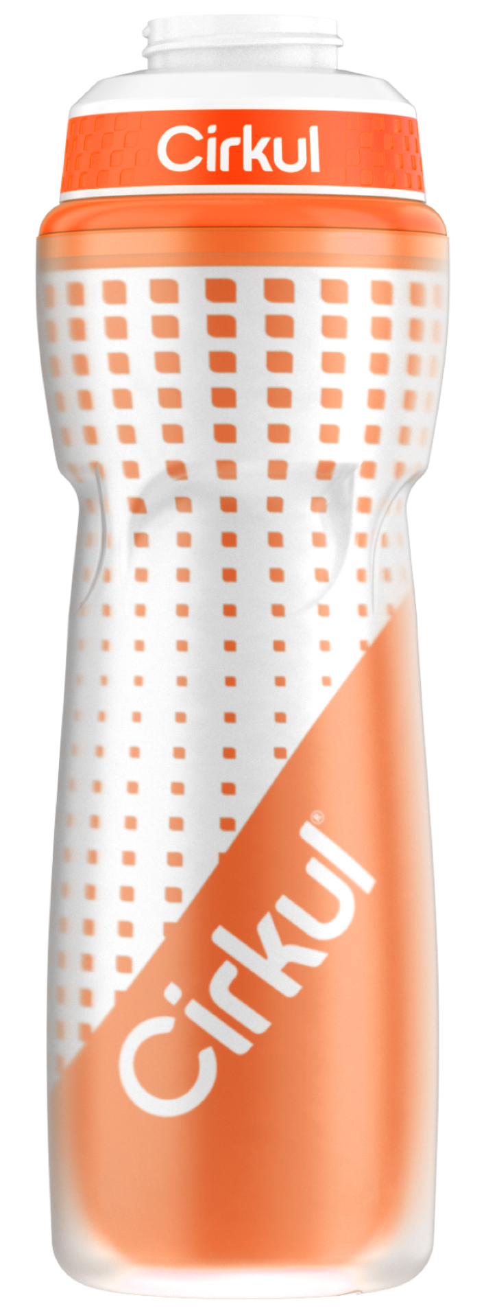 22oz. Insulated Squeeze Plastic Bottle & Sport Lid UV6S