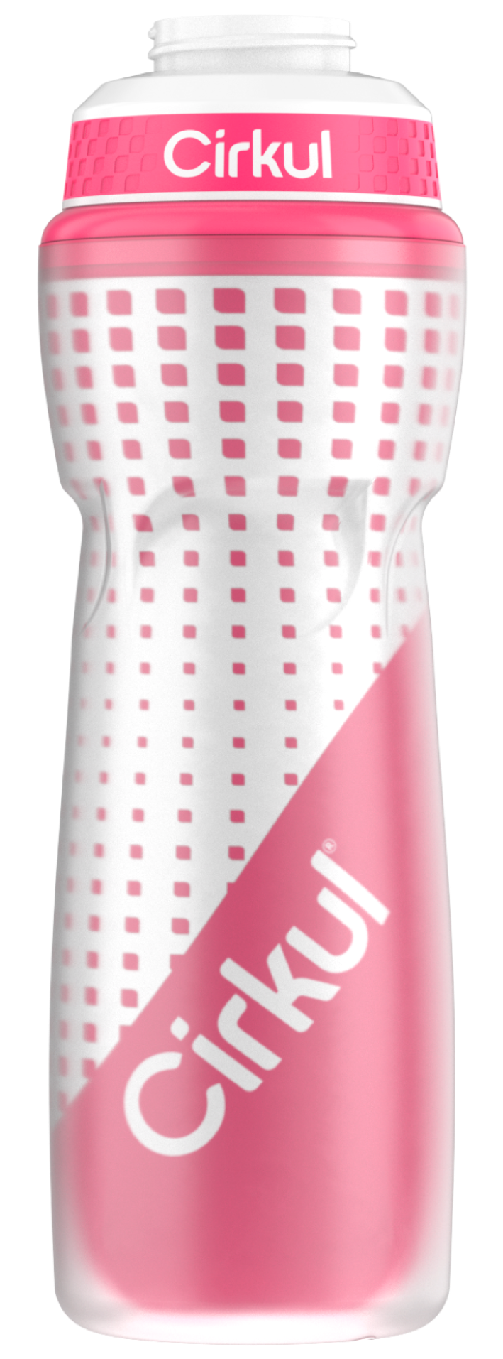 22oz. Insulated Squeeze Plastic Bottle & Sport Lid UV6S