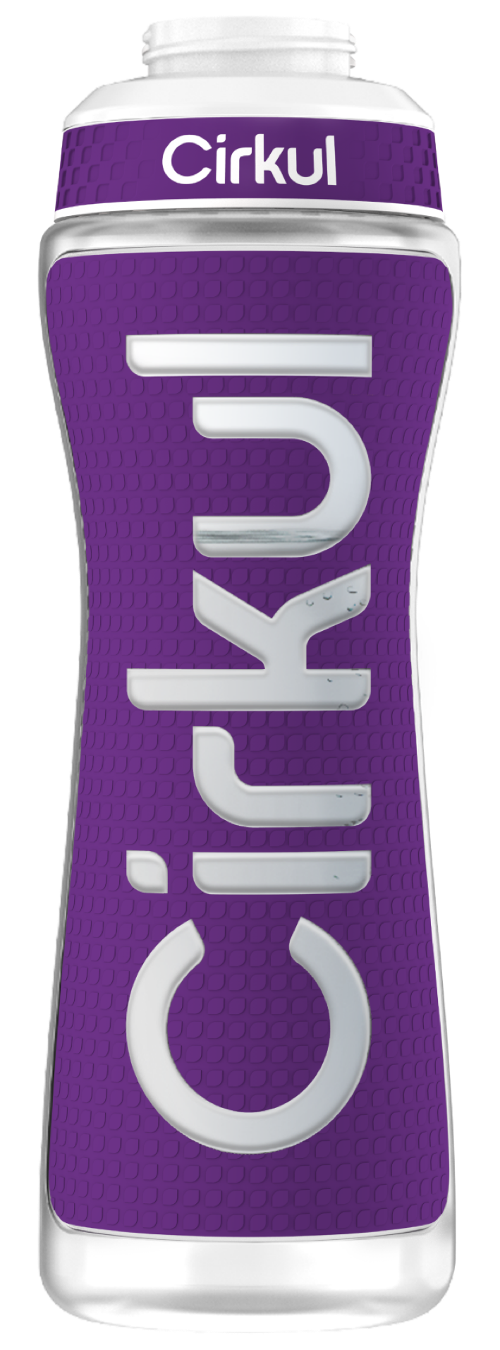 22oz. Grip Squeeze Plastic Bottle & Sport Lid PZOO