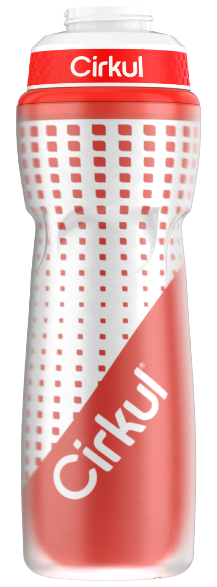 22oz. Insulated Squeeze Plastic Bottle & Sport Lid UV6S