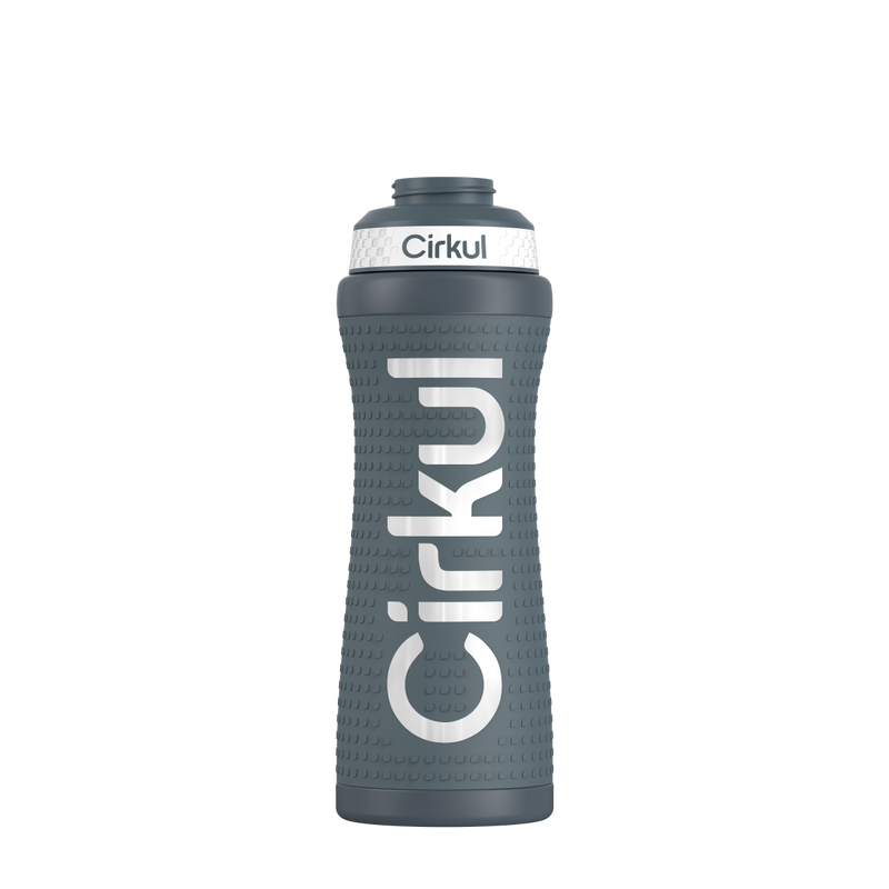 22oz. Grip Stainless Steel Bottle & Sport Lid QJKF