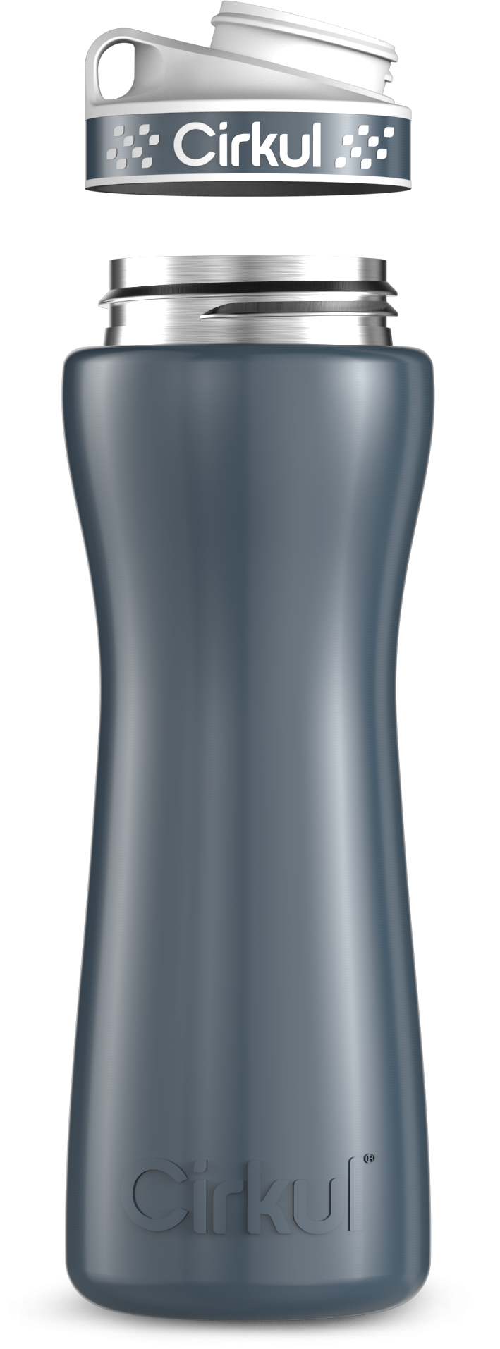 Custom 22oz. Stainless Steel Bottle & Comfort Grip Lid UGSB