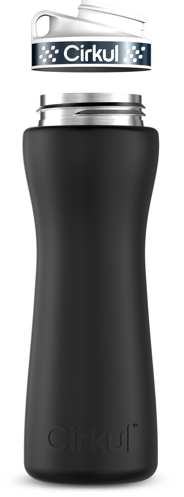 Custom 22oz. Stainless Steel Bottle & Comfort Grip Lid UGSB