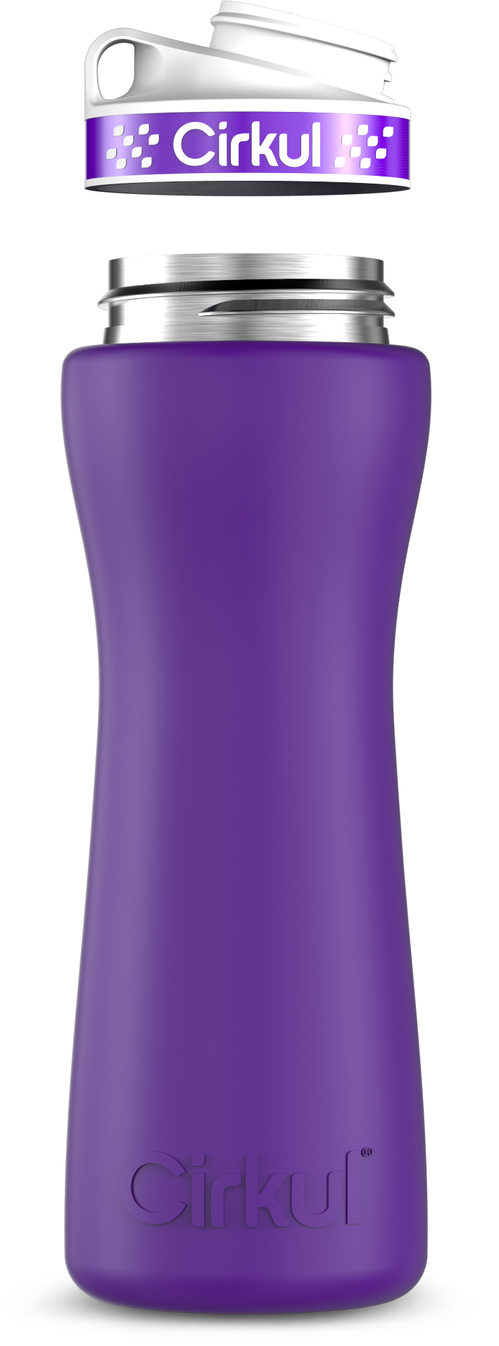 Custom 22oz. Stainless Steel Bottle & Comfort Grip Lid UGSB