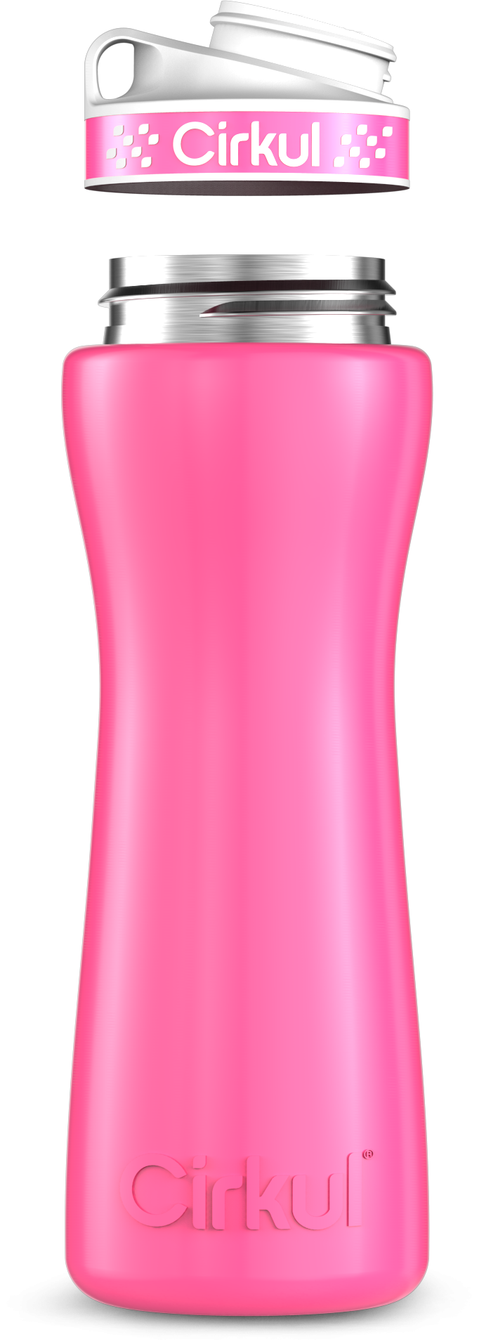 Custom 22oz. Stainless Steel Bottle & Comfort Grip Lid UGSB