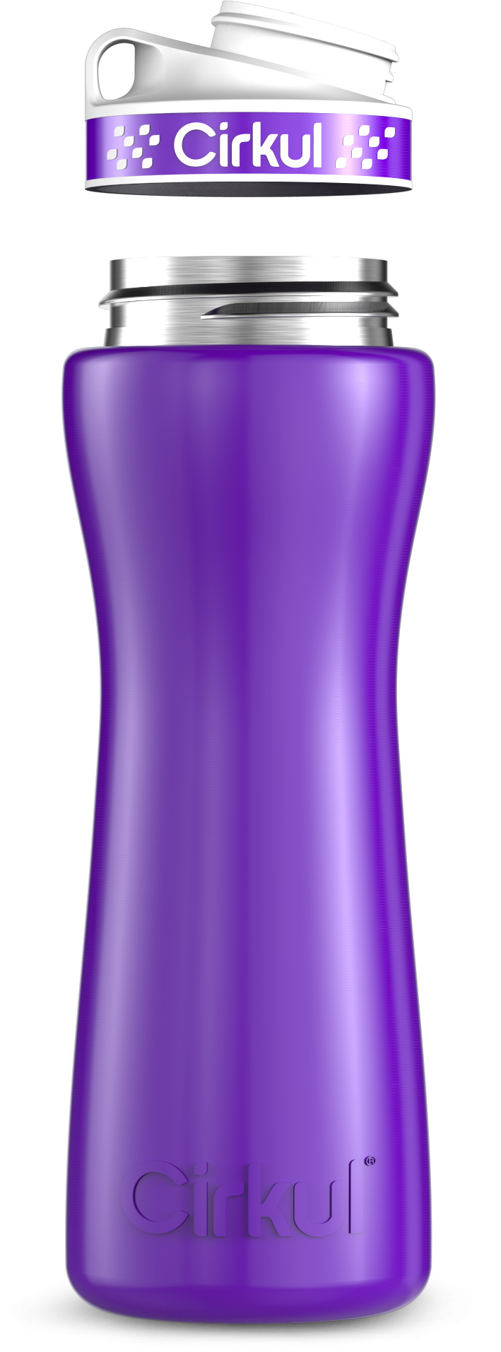 Custom 22oz. Stainless Steel Bottle & Comfort Grip Lid UGSB